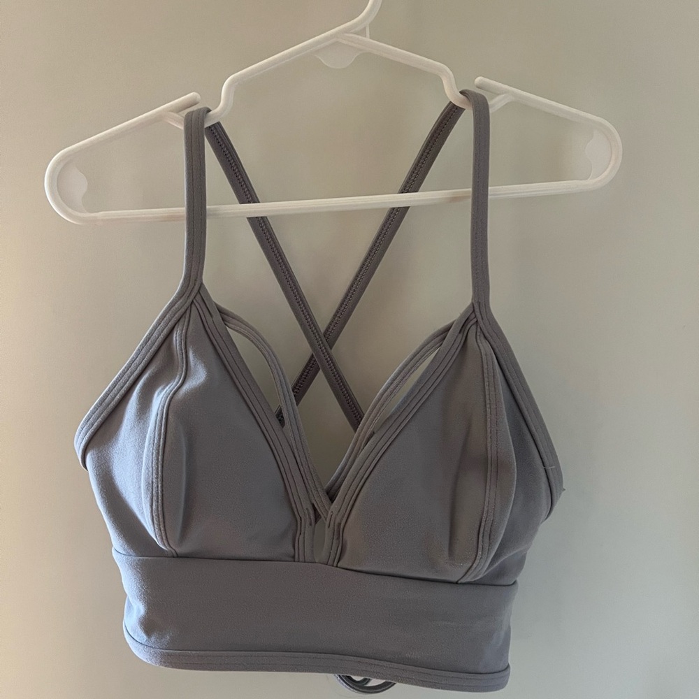 Lululemon Sports Bra Size 4, Grayish Purple